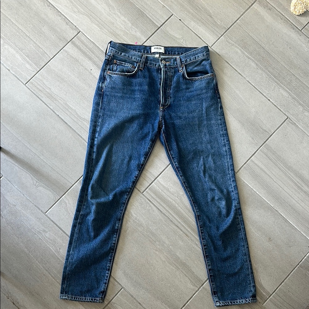 Agolde Blue Denim Jeans